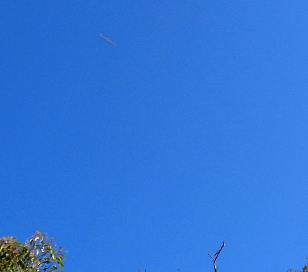 Ashtar Command ship near my home in the Perth hills, Oct. 21, 2015.