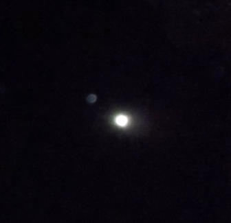 Orb flies into Moon, shot 2, Feb 6, 2014