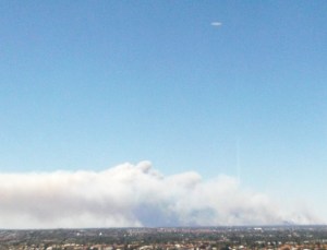 Close-up, Shem Arua and light pillar.