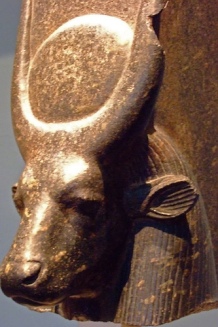 Egyptian cow goddess 'Hathor'.