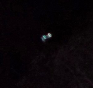 Decloaked Orion ship close-up.