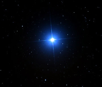 Vega (Alpha Lyra), photo courtesy NASA.