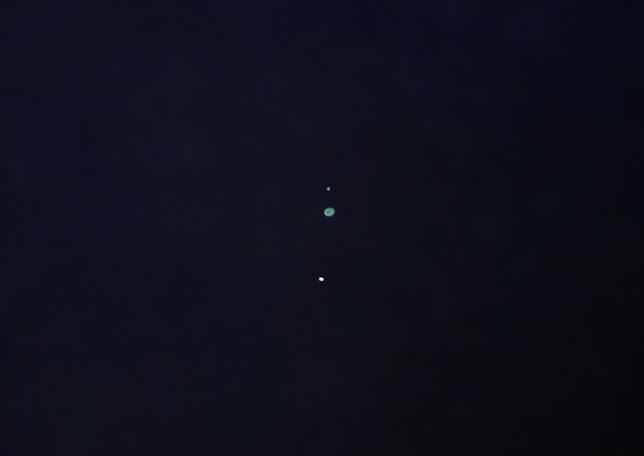 Trinity alignment, photo taken August 9th, 2016.